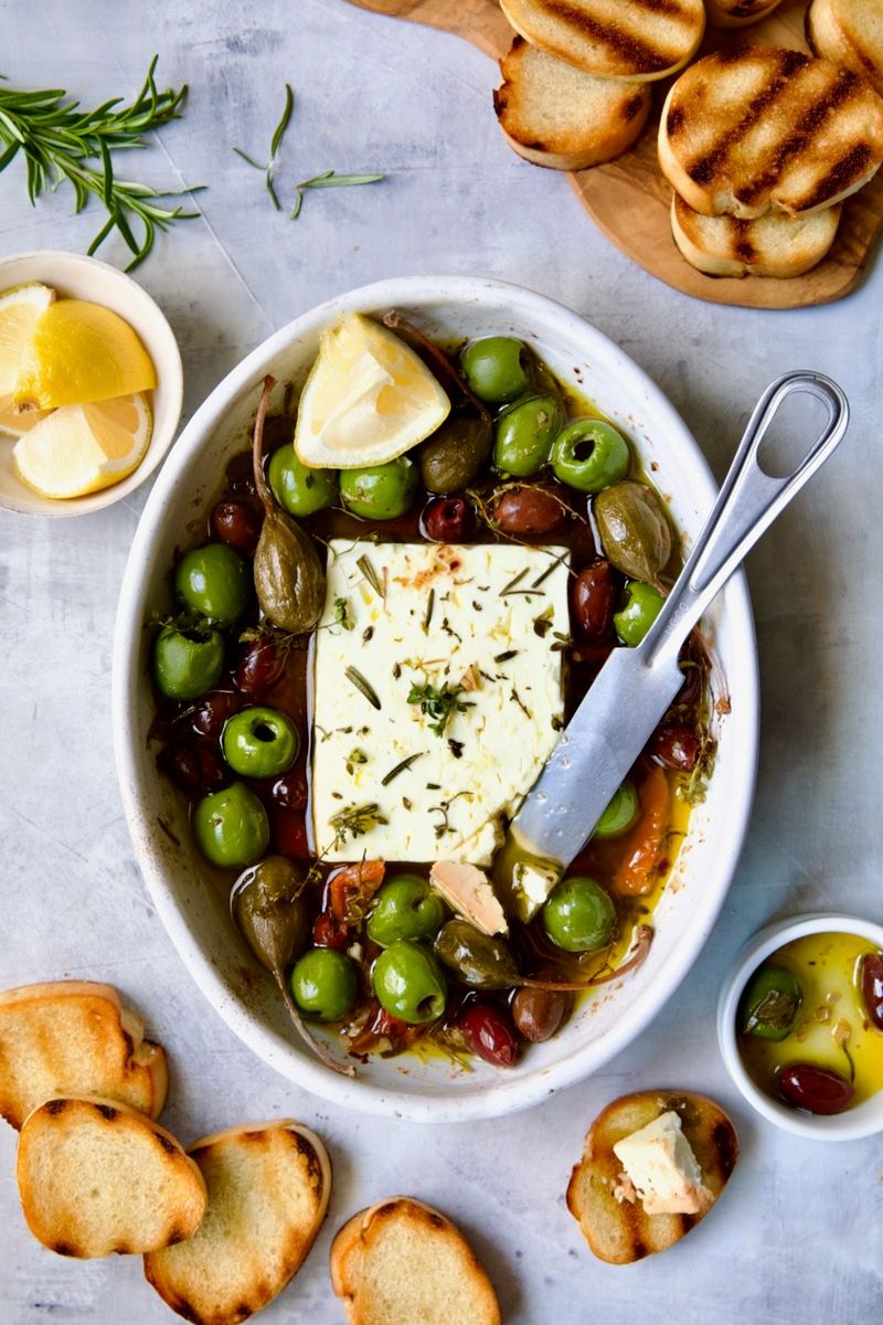 Olives and Feta