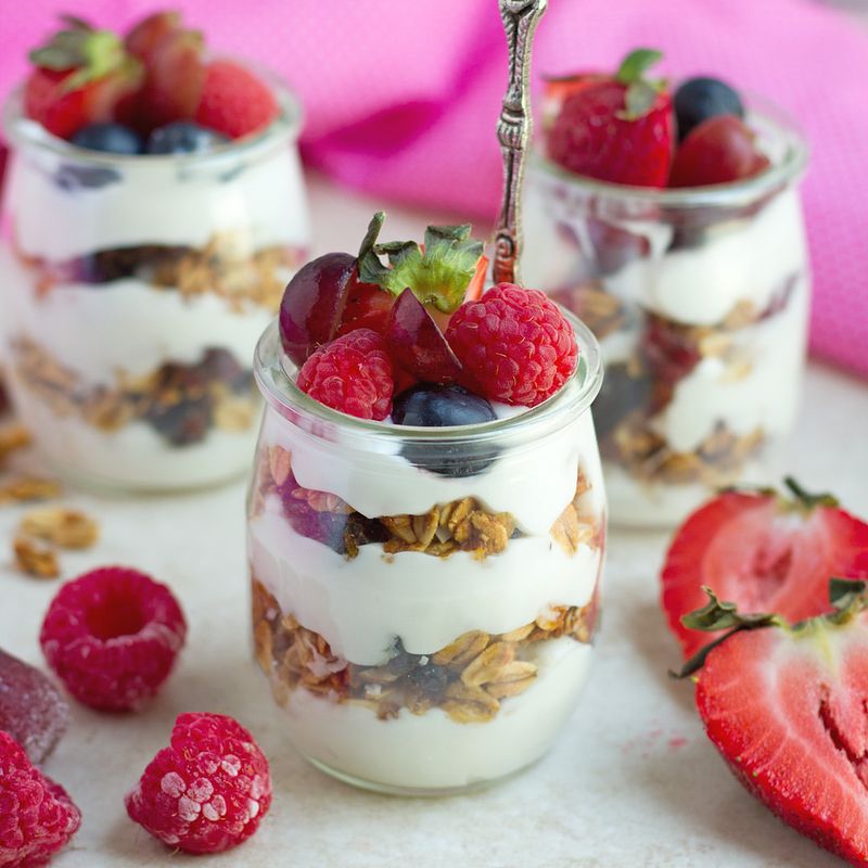 Fruit and Yogurt Parfaits
