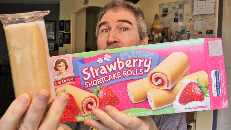 Strawberry Shortcake Rolls