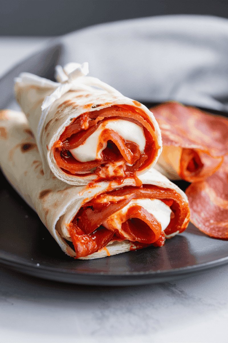 Low-Carb Pizza Rolls