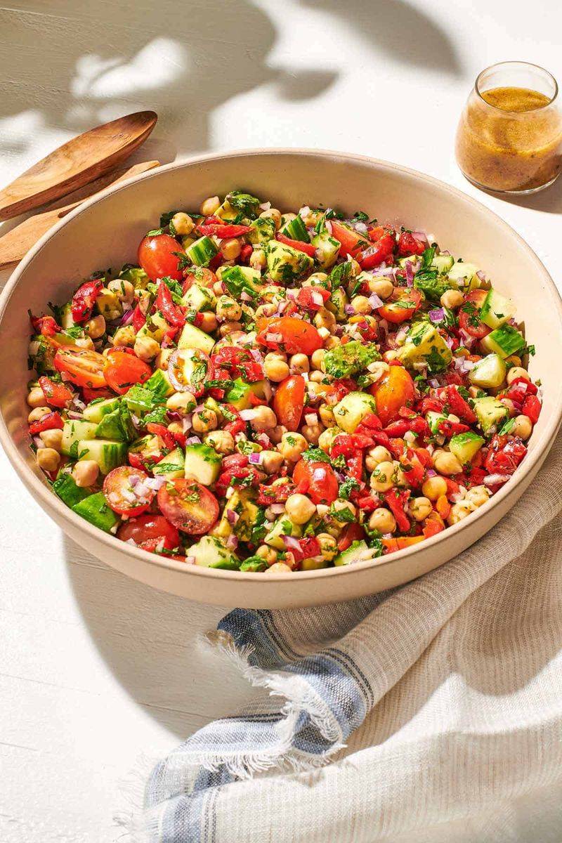 Greek Chickpea Salad