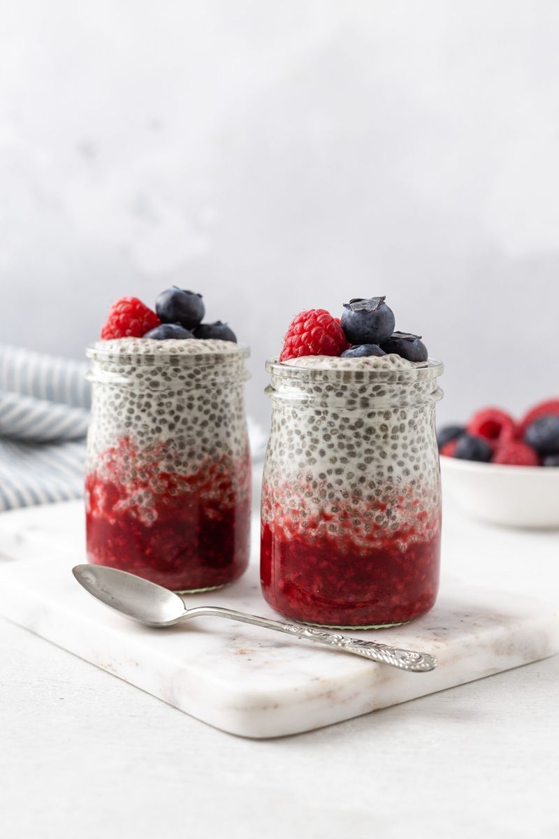 Iced Chia Seed Pudding
