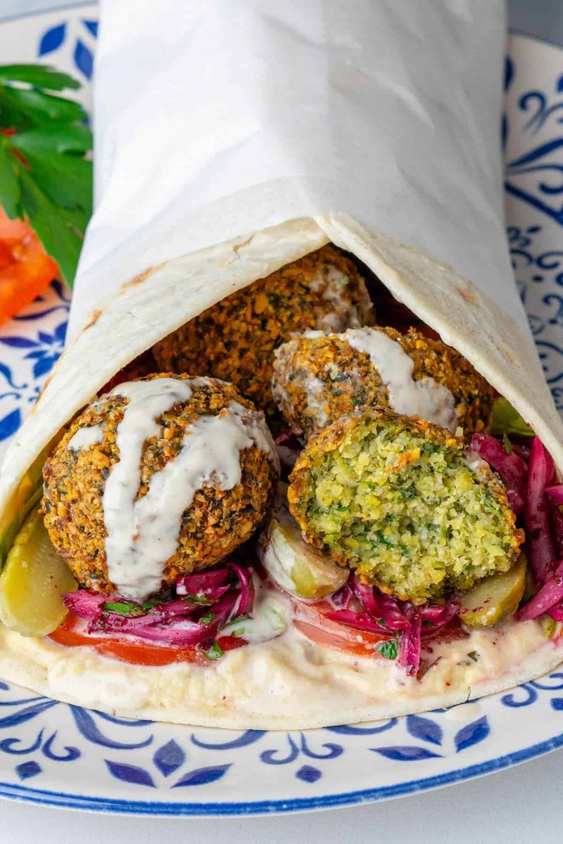 Falafel Wraps (Middle East)