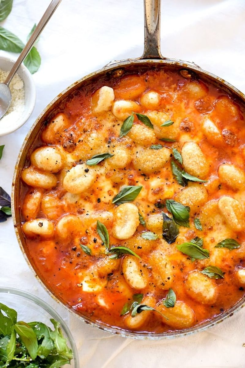 Gnocchi with Pomodoro Sauce