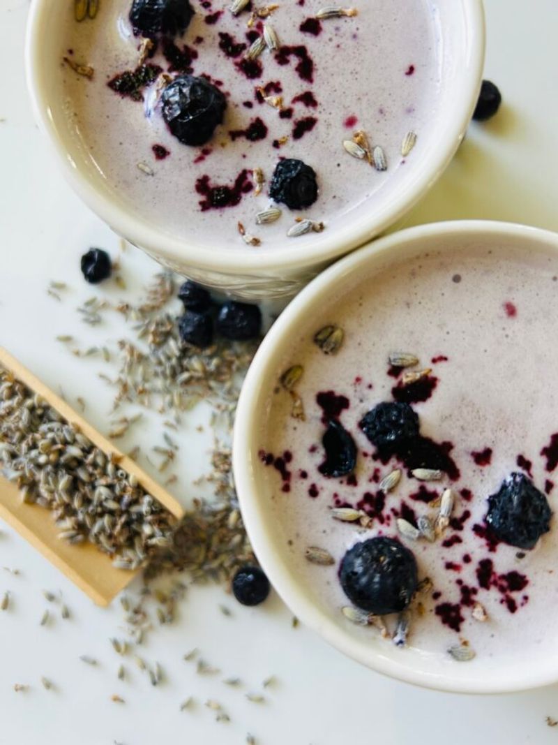 Lavender Blueberry Bedtime Smoothie