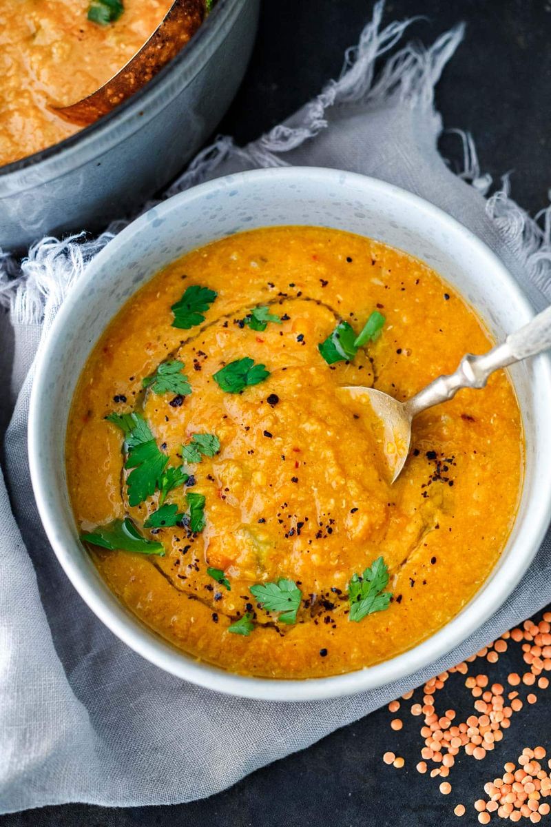Mediterranean Lentil Soup (Quick Version)