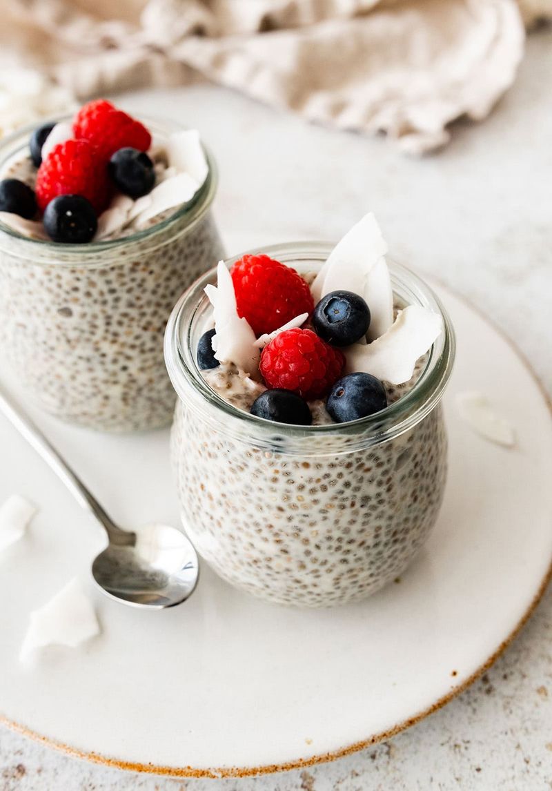 Chia Pudding with Coconut Milk