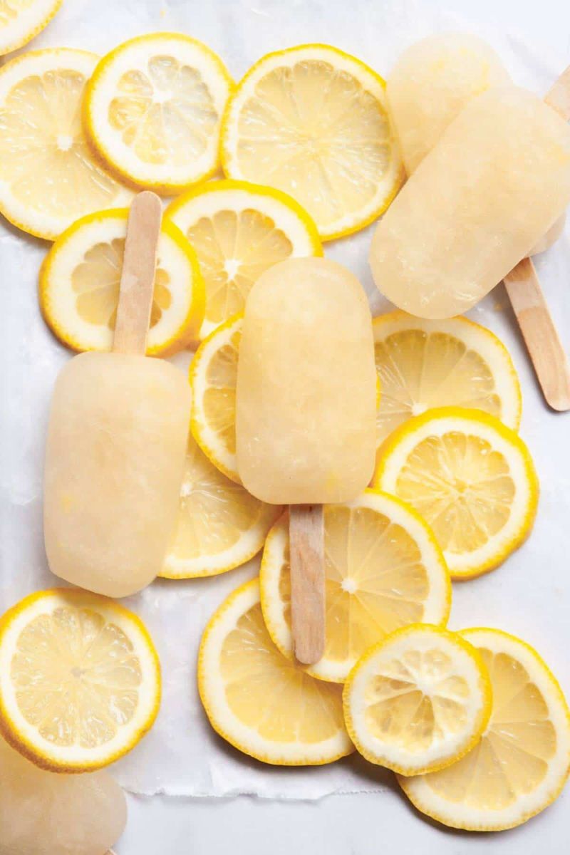 Lemon Popsicles