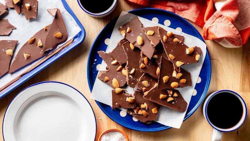 Almonds and Dark Chocolate