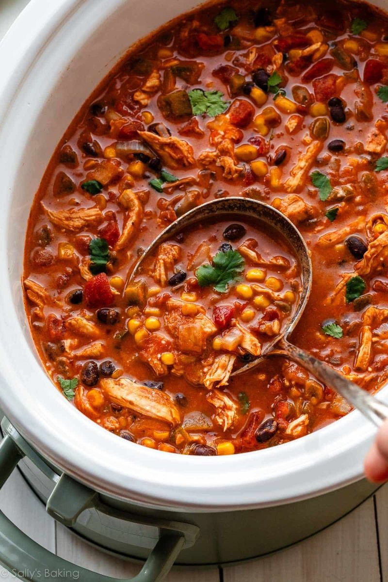Slow-Cooked Chili