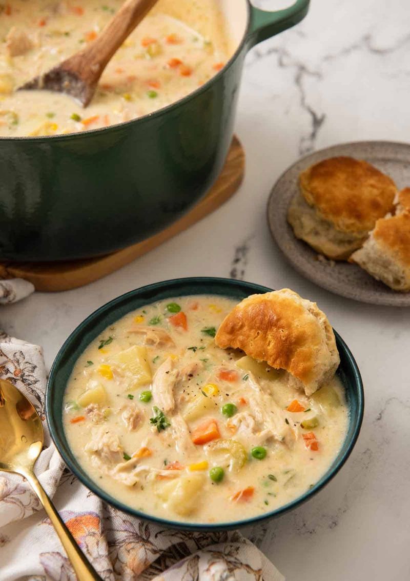 Chicken Pot Pie Soup