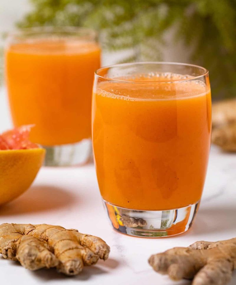 Carrot Ginger Turmeric Juice