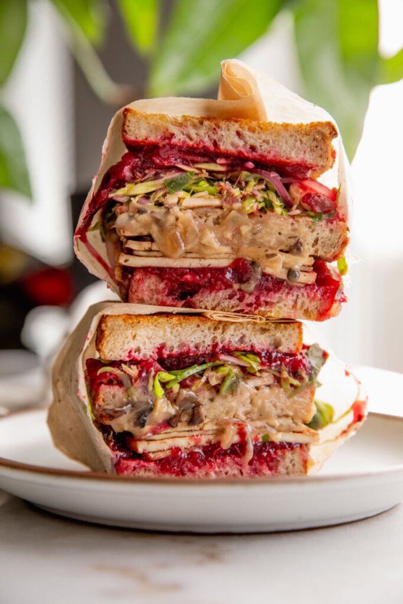 Thanksgiving Leftover Sandwich