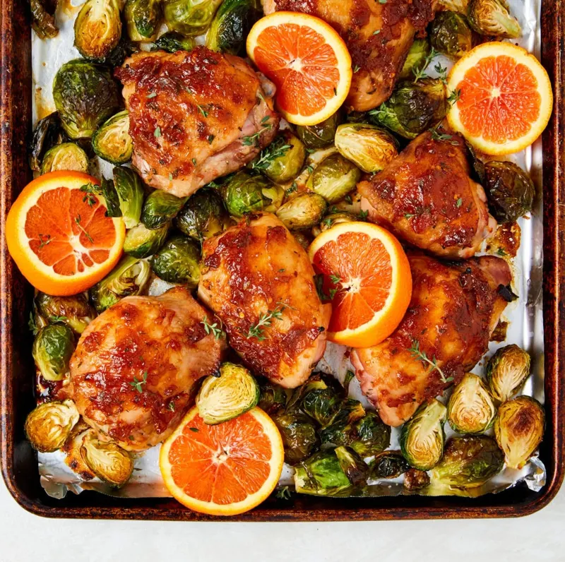 Sheet Pan Citrus Chicken