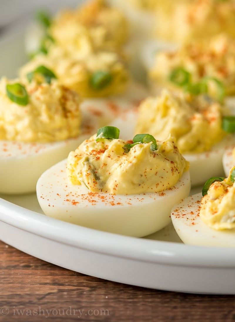 Classic Deviled Eggs With A Twist