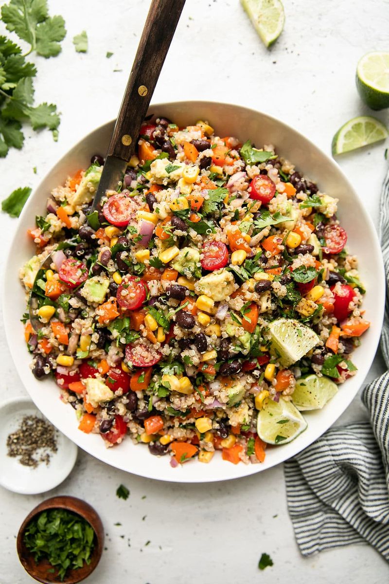 Quinoa and Black Bean Salad