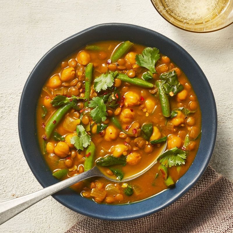 Turmeric-Infused Lentil Soup