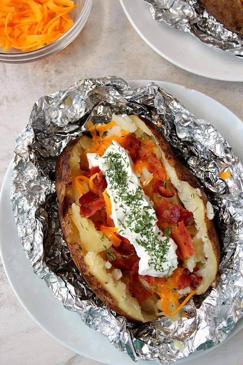 Foil-Wrapped Potatoes