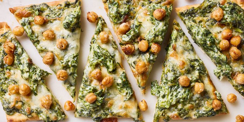 Chickpea Florentine Flatbread