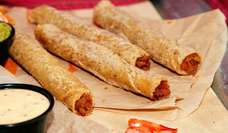 Rolled Chicken Tacos