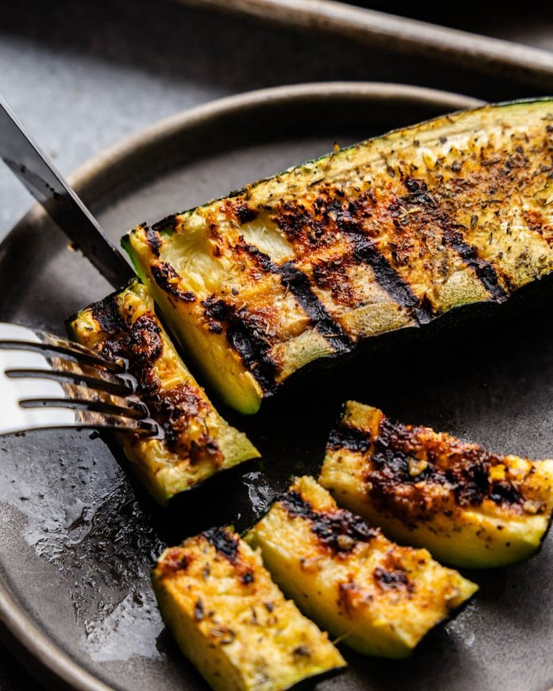 Grilled Zucchini with Lemon