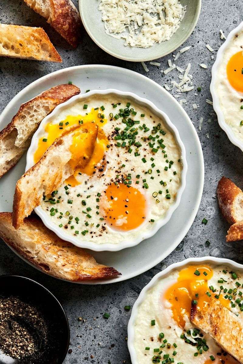 Shirred Eggs