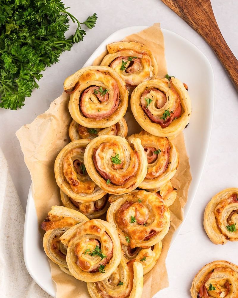 Ham and Cheese Pinwheels