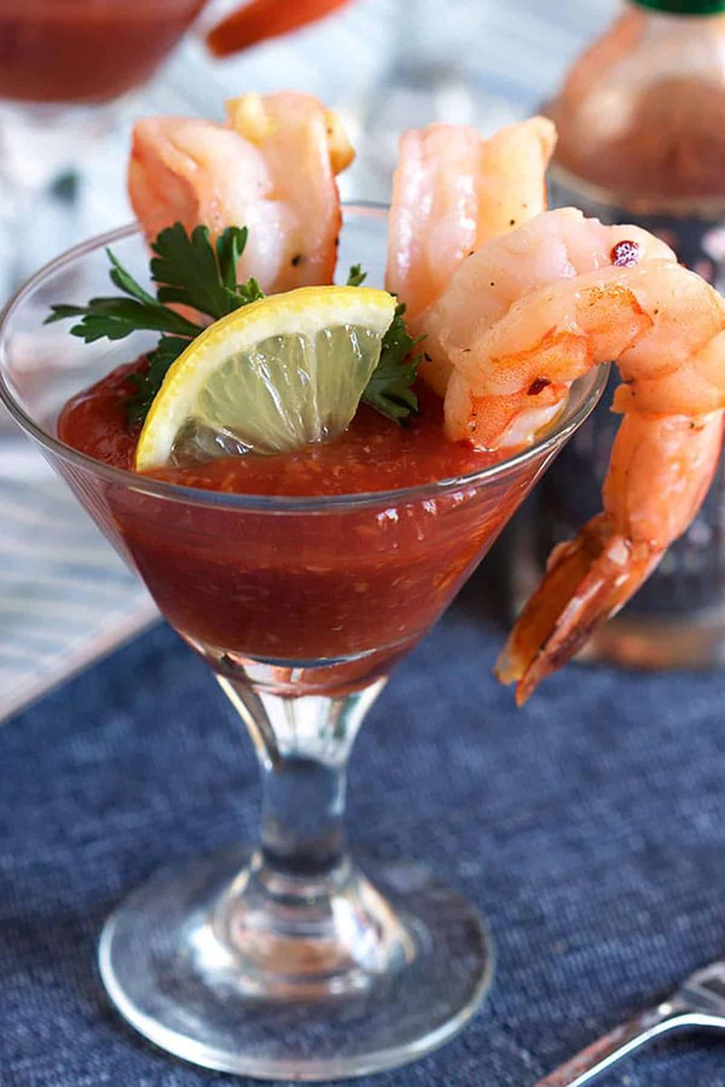 Shrimp Cocktail: Seafood Starter Swims Back