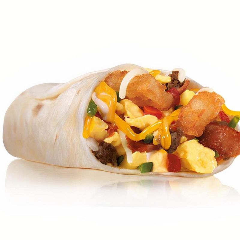 Carl's Jr. Loaded Breakfast Burrito