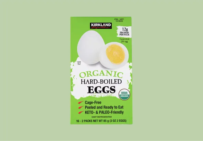 Kirkland Signature Organic Hard-Boiled Eggs