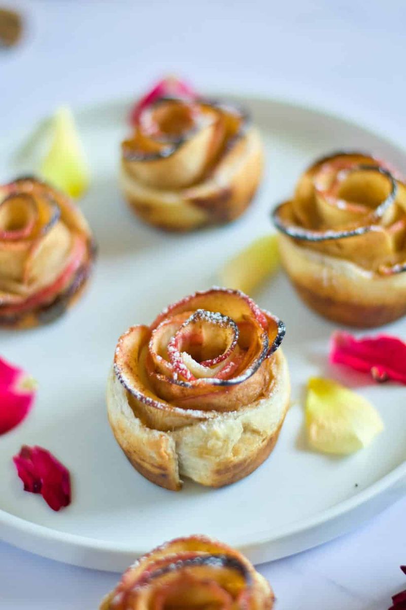 Apple Rose Tartlets