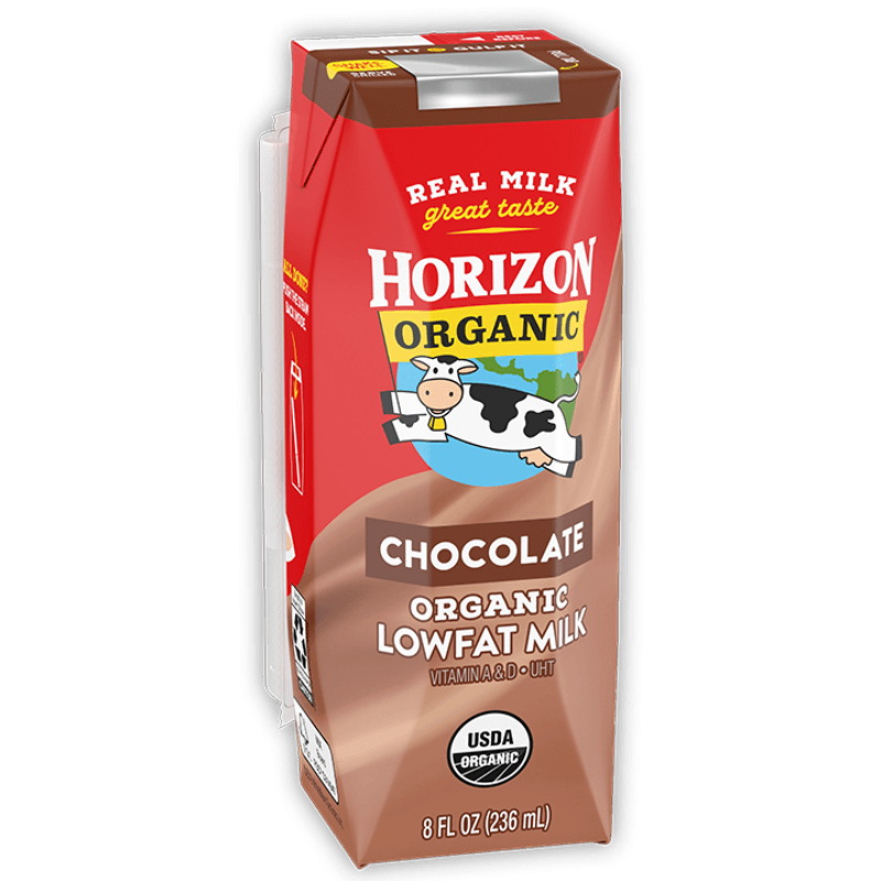 Horizon Organic Low-Fat Chocolate Milk Boxes