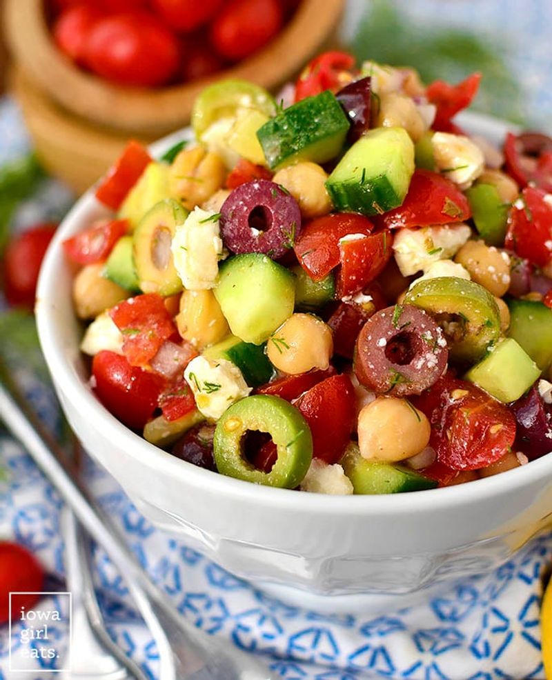Greek Chickpea Salad: Fresh for Days