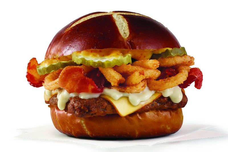 Pretzel Bacon Pub Triple