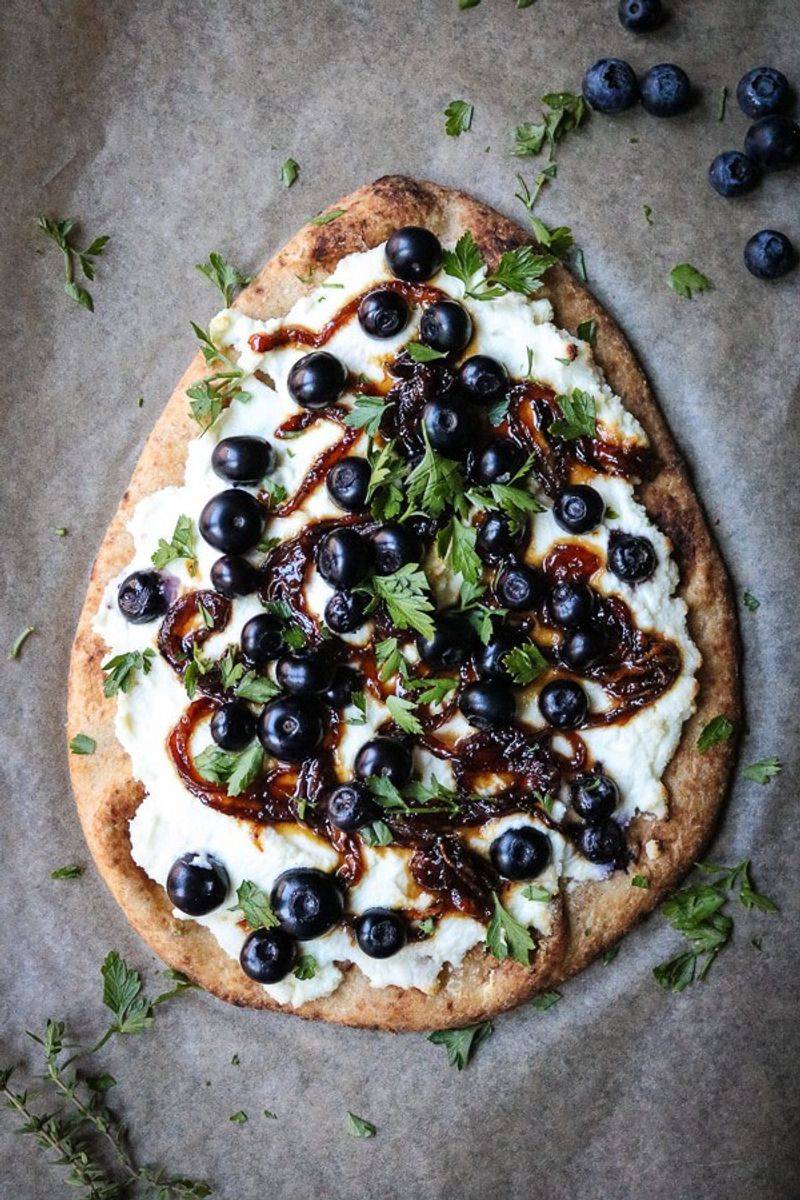 Blueberries & Goat Cheese