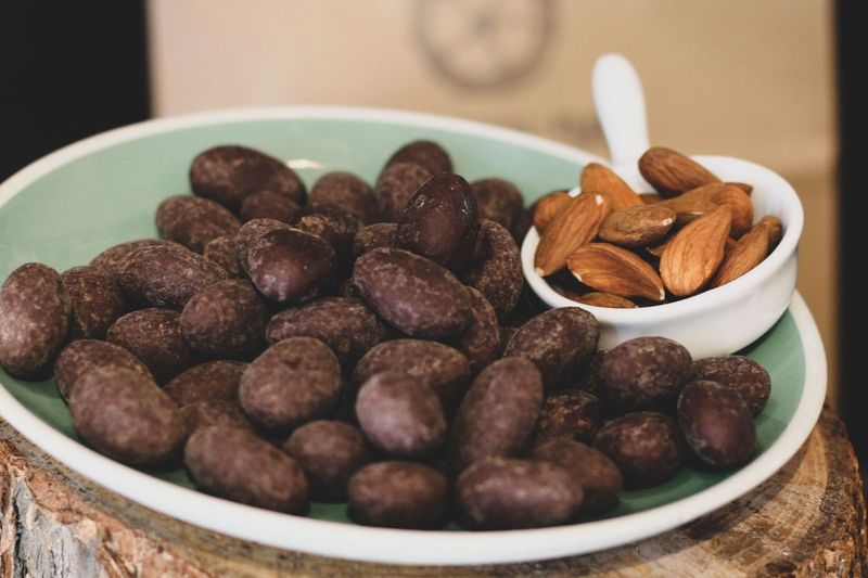Dark Chocolate-Covered Almonds