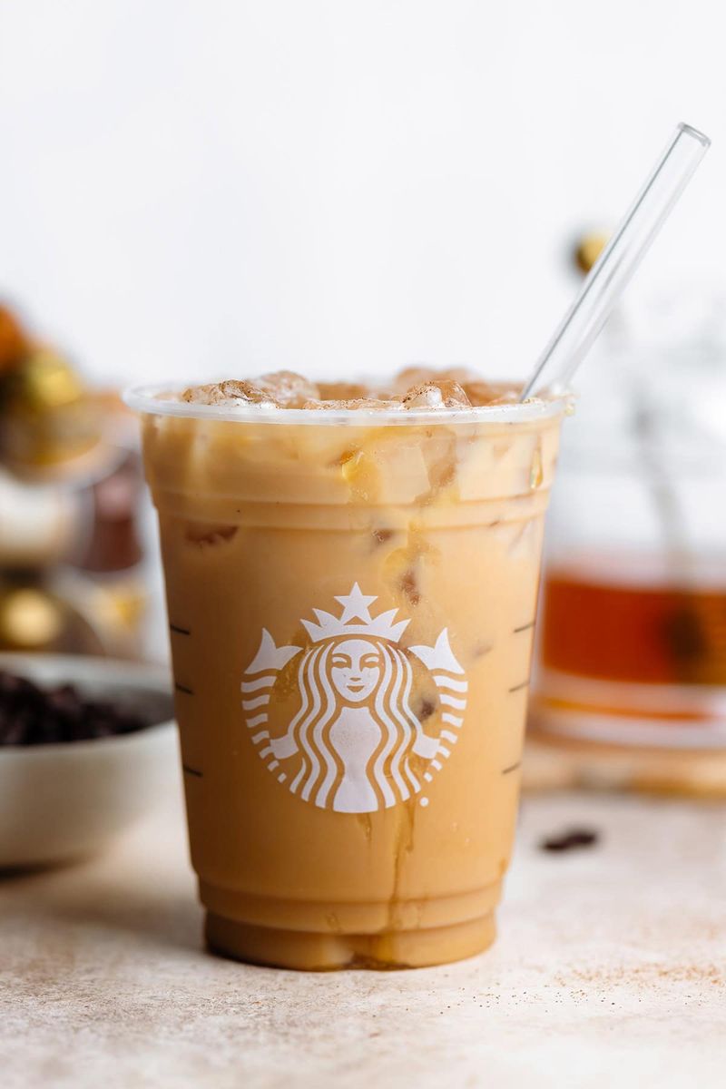 Iced Flat White with Almond Milk