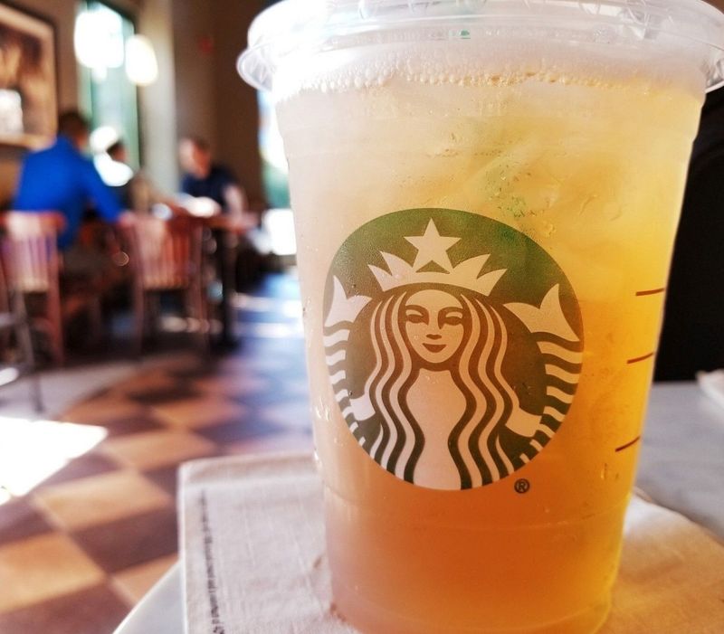 Iced Peach Tranquility Tea Unsweetened