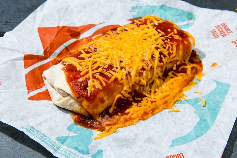 Taco Bell's Cheesy Doritos Crunchwrap