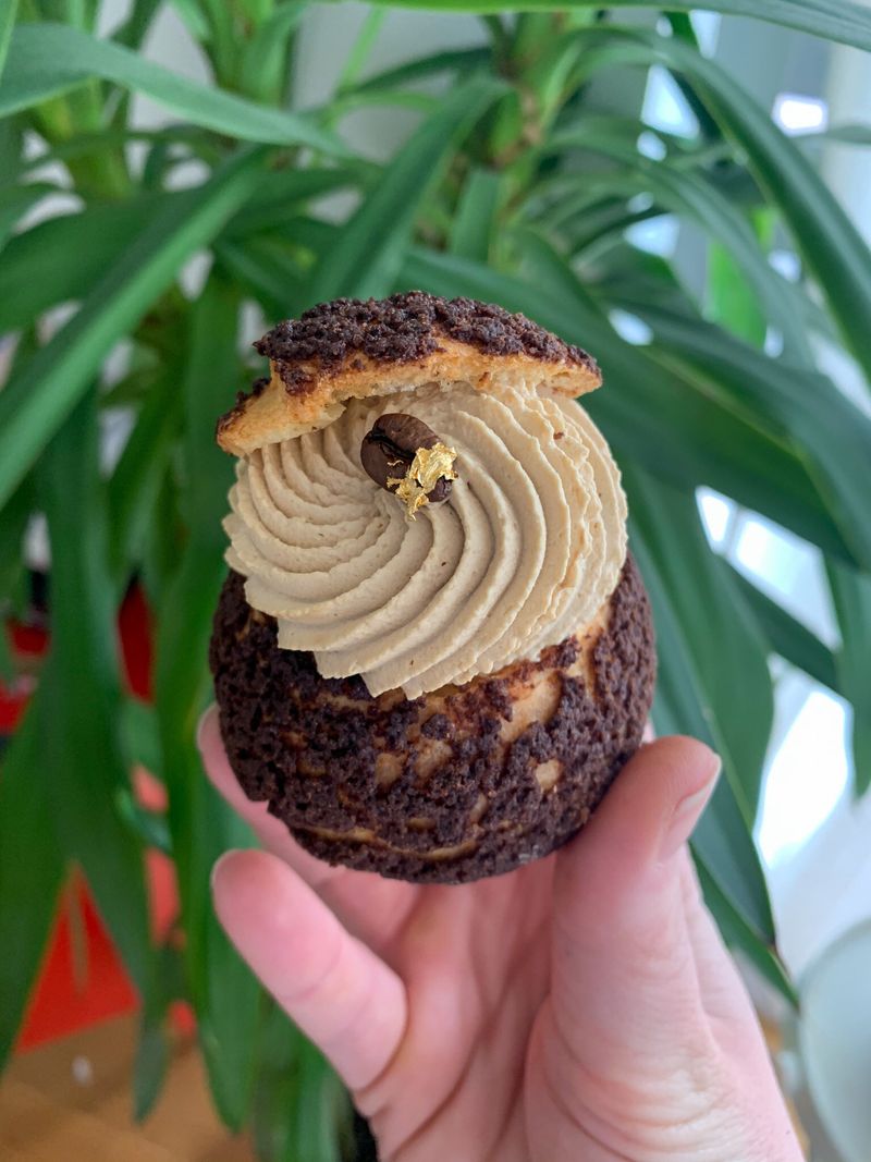 Sophisticated Tiramisu Choux Au Craquelin