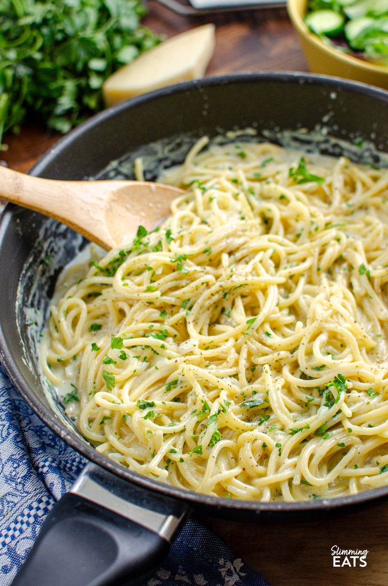 Creamy One-Pot Garlic Parmesan Pasta