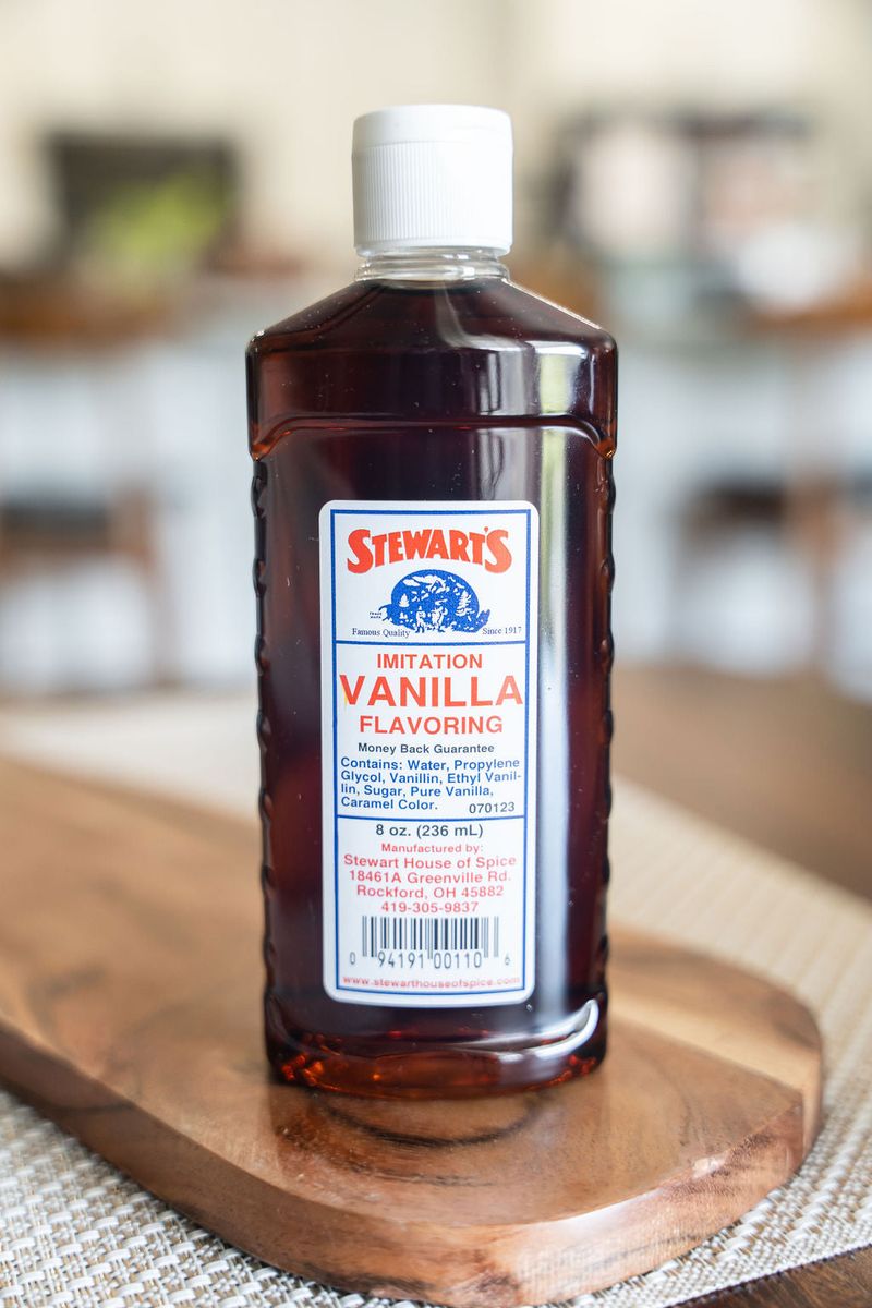 Imitation Vanilla Extract: The Artificial Disappointment