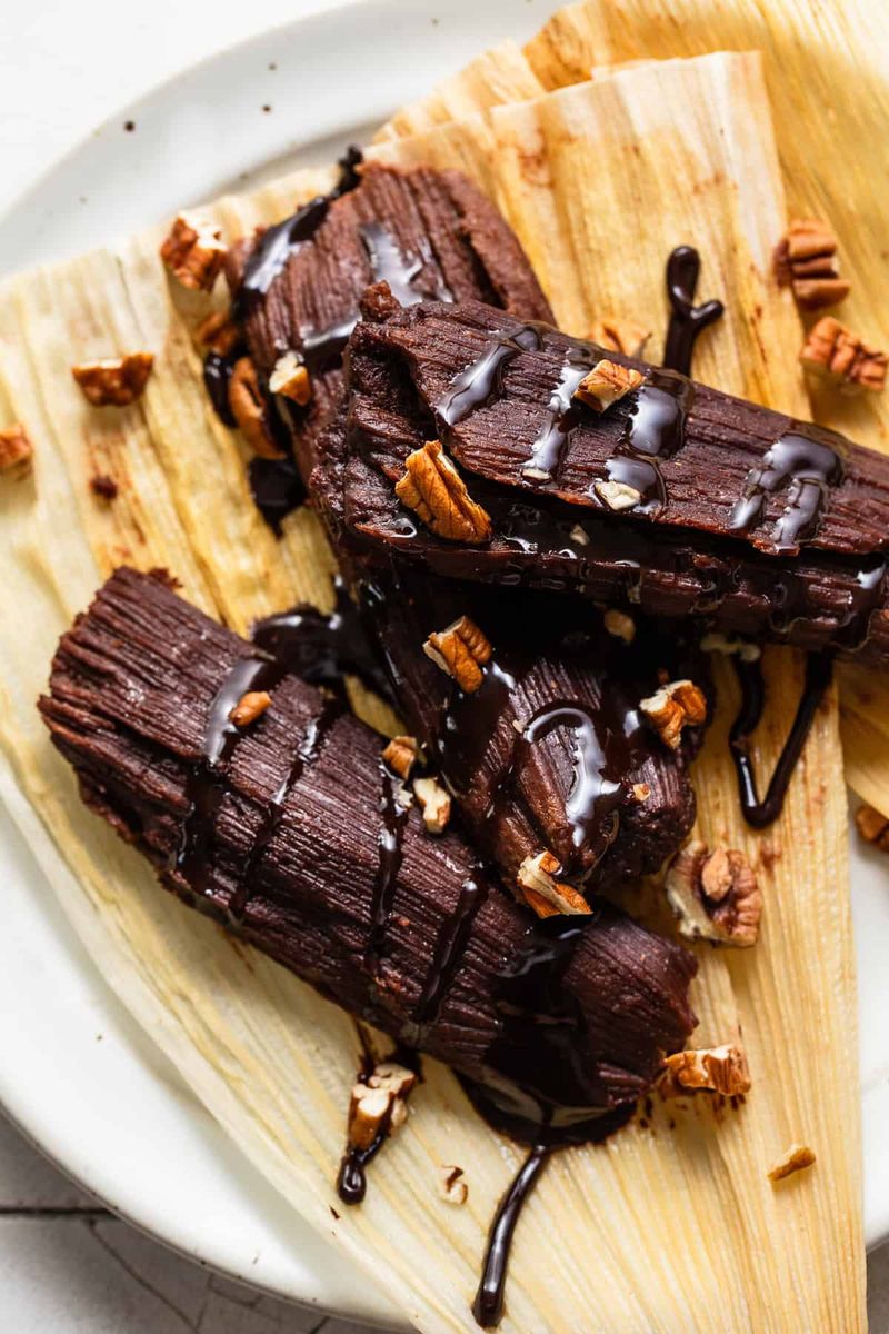 Mexican Chocolate Tamales
