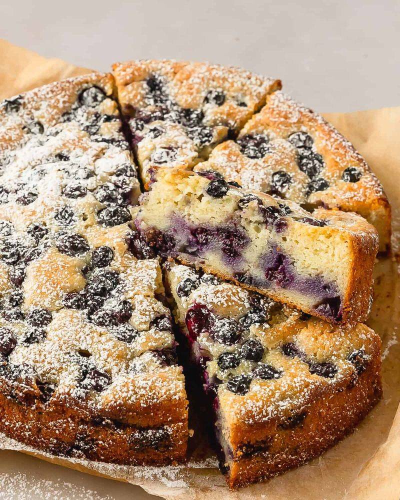 Blueberry Ricotta Cake