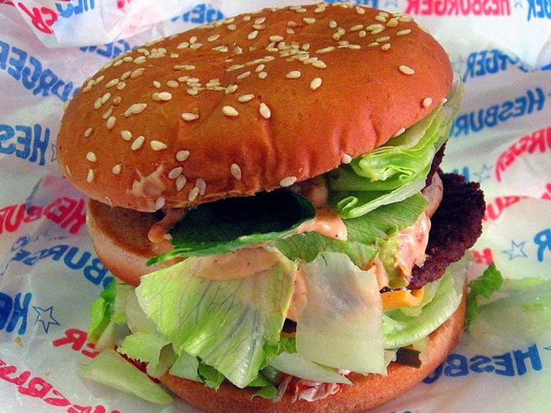 Hesburger Double Burger