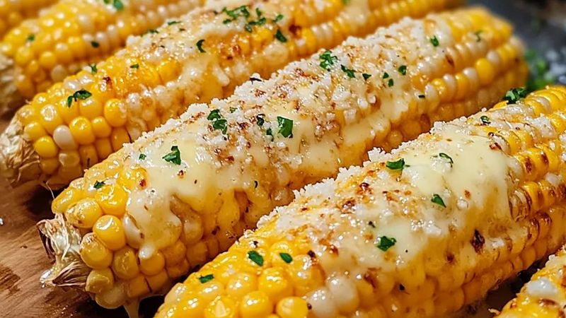 Garlic Butter Campfire Corn