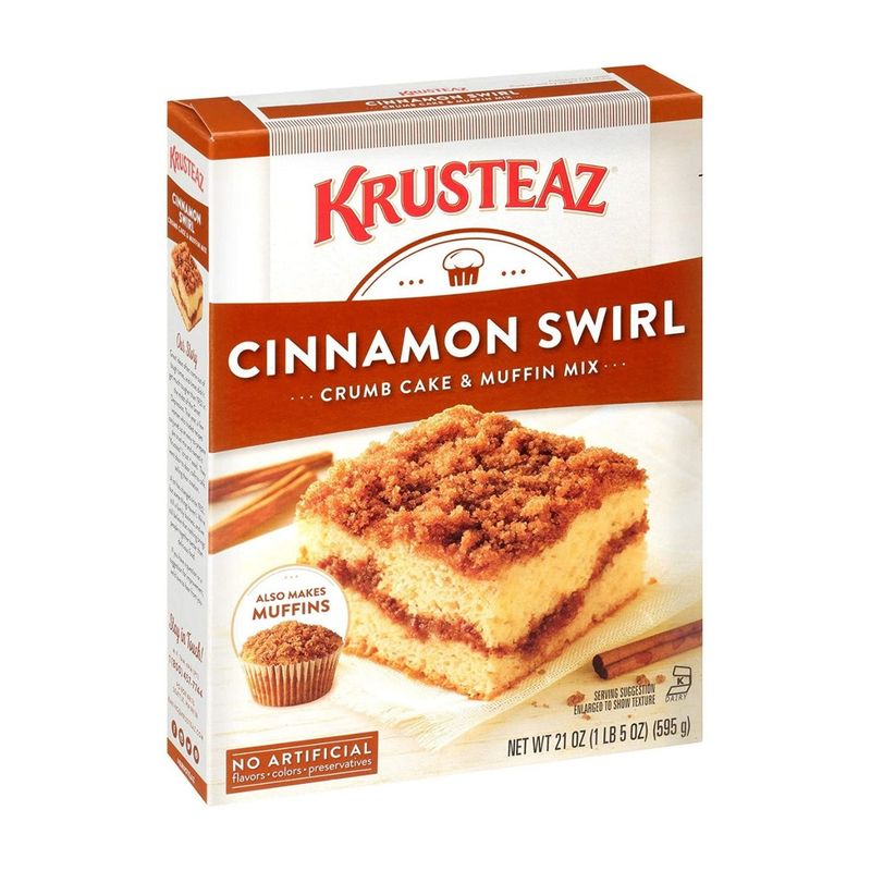 Krusteaz Cinnamon Swirl Muffin Mix
