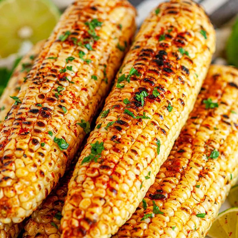 Grilled Corn With Chili-Lime Butter