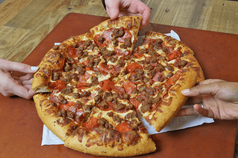 Pizza Hut Meat Lover’s Pizza