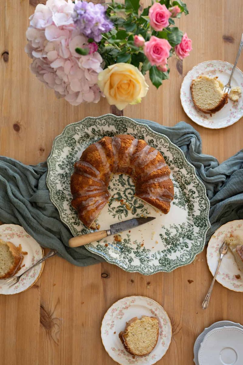 Lavender Honey Bundt Cake
